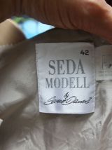 Jupe vintage à carreaux marque Seda Modell