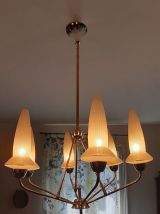 Lustre vintage 6 feux 