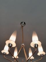 Lustre vintage 6 feux 