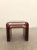 Ensemble de 3 tables gigognes 70s