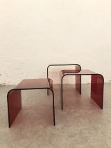 Ensemble de 3 tables gigognes 70s