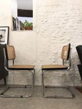 Paire de chaises en cannage