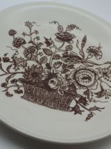 Lot de 6 assiettes Longchamp 