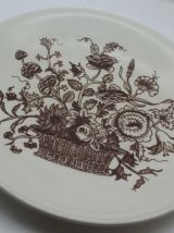 Lot de 6 assiettes Longchamp 