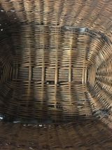 Panière en rotin