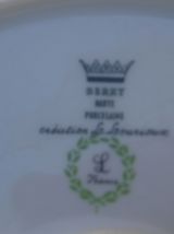 Plateau de service vintage années 60/70 en porcelaine