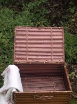 Mallette bambou vintage