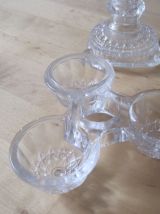 Présentoir a œufs  en verre épais  