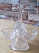 Présentoir a œufs  en verre épais  