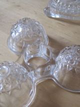 Présentoir a œufs  en verre épais  