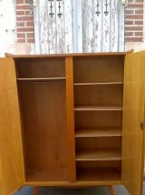 Armoire en rotin année 60