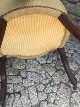 Fauteuil Louis-Philippe 1er avec repose pied