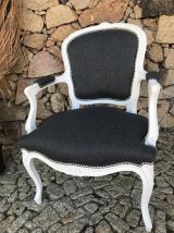 Fauteuil bergère Louis Philippe 1er
