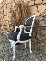 Fauteuil bergère Louis Philippe 1er