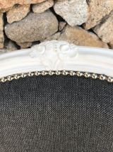 Fauteuil bergère Louis Philippe 1er