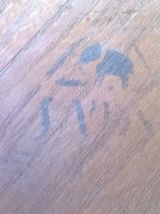 Table tripode année 1950