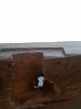 Commode en noyer Restauration