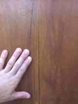 Commode en noyer Restauration