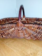 Panier en osier avec anse