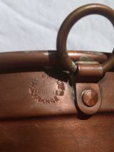  moule a gateau en cuivre étamé , vintage