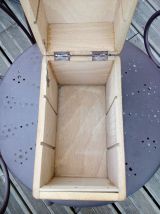 Boite à fiches en bois