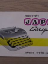 Machine à écrire JAPY Script
