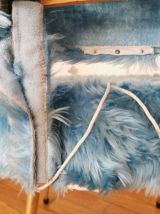 Chaise Pelfran bleue