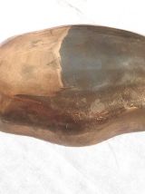 Coupelle laiton ciselée polychrome Inde