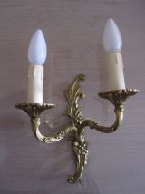 Appliques en laiton doré