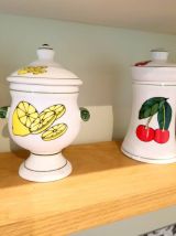 4 pots en céramique 