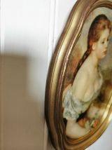 Reproduction de la Fille aux paquerettes