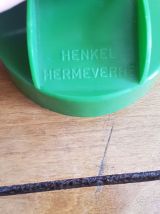 Ancien pot sucrier pommes Henkel vintage