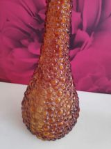 carafe empoli ambrée avec bouchon