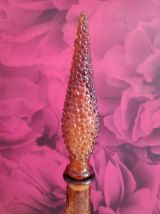 carafe empoli ambrée avec bouchon