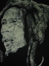 Toile tissée coton « Bob Marley» Vintage 80’s 