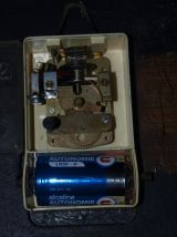 Horloge murale formica Vintage Trophy transistor