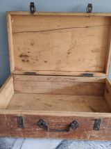 valise ancienne en bois