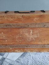valise ancienne en bois