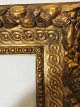 Grand cadre miroir époque XVII Louis XIV