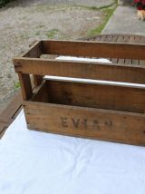 Caisse casier Eau Evian années 60