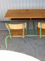 Bureau écolier vintage années 70