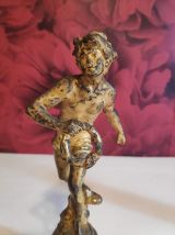 statuettes "le sauveteur" et "l'épave" par Auguste Moreau