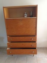 secrétaire vitrine années 50