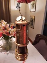 Lampe authentique de mineurs gallois 