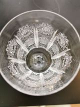6 verres en cristal gravé Saint Louis