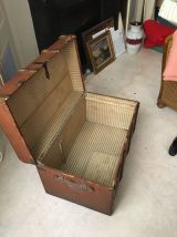 Malle Vintage en cuir