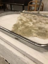 Paire de chaises métal 1970