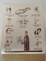  Bloc papier Coca Cola 1949 ! Collector  