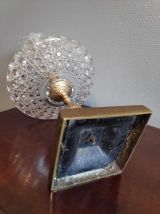 centre de table en cristal baccarat et bronze
