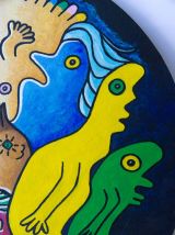  "Le poids du monde " Neko92vl peinture originale